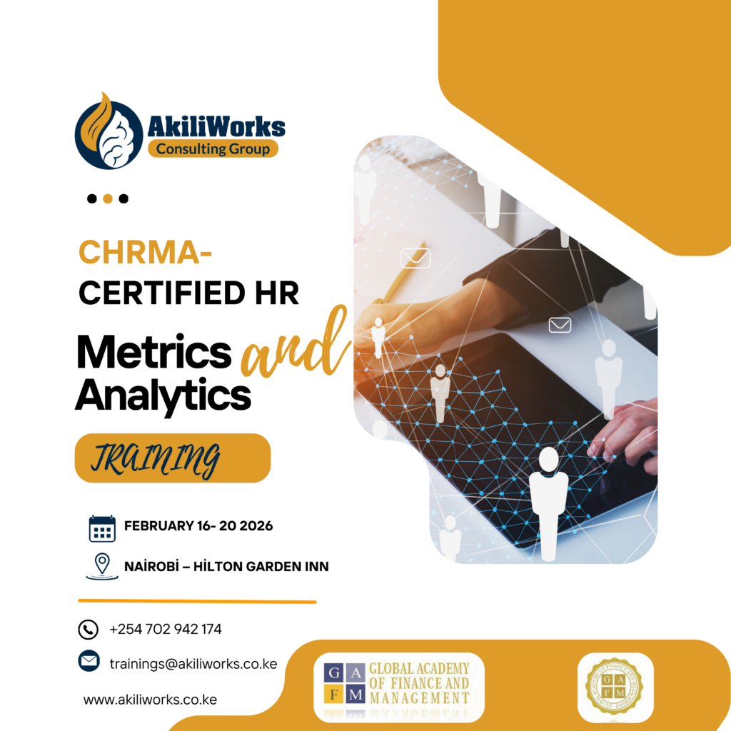 CHRMA – Certified HR Metrics & Analytics