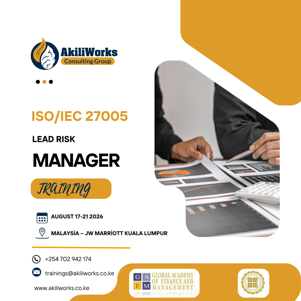 ISO/IEC 27005 Lead Risk Manager
