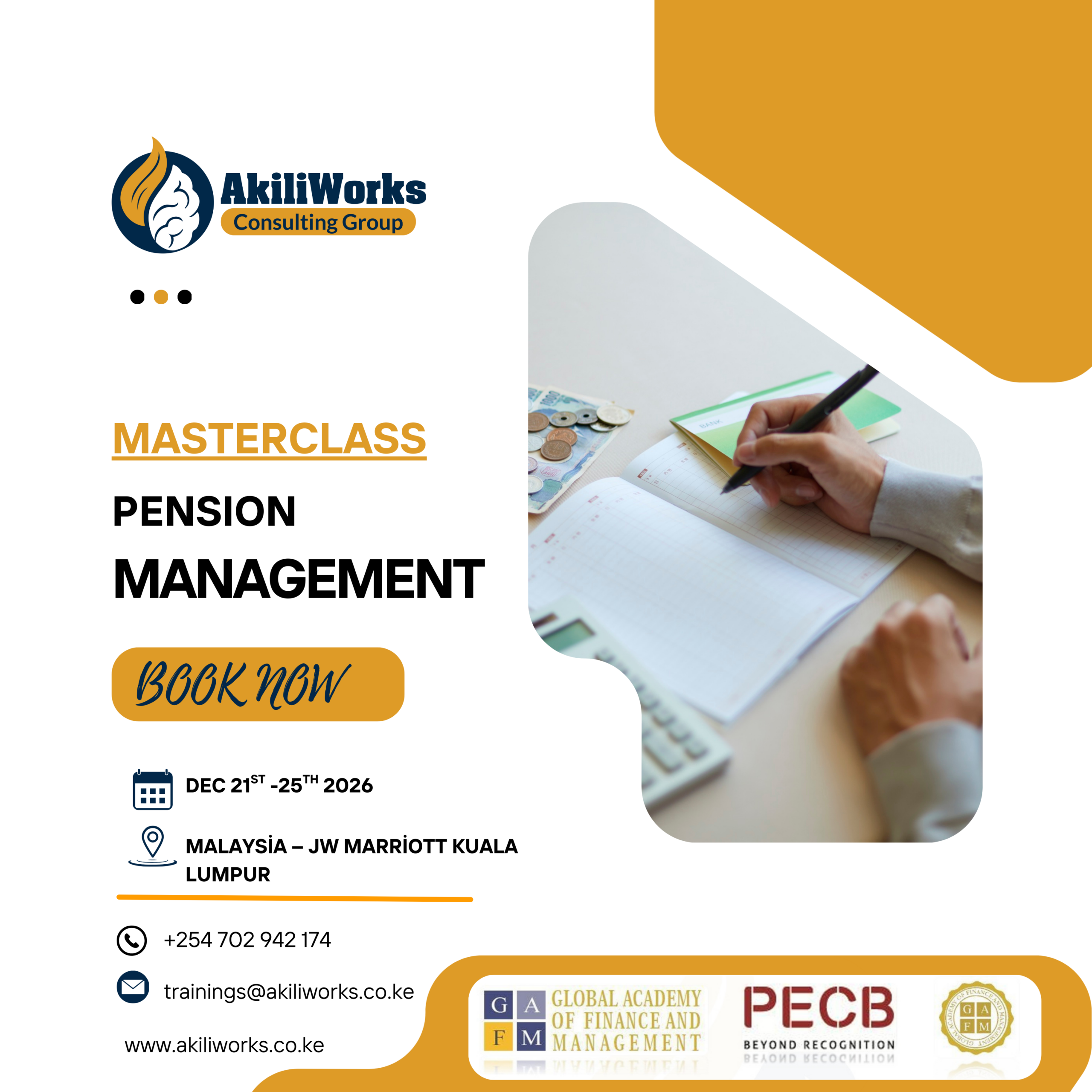 Masterclass – Pension Management
