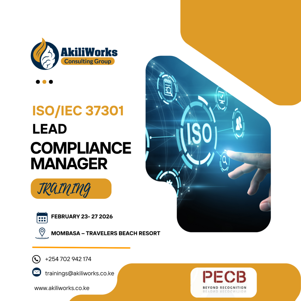 ISO/IEC 37301 Lead Compliance Manager