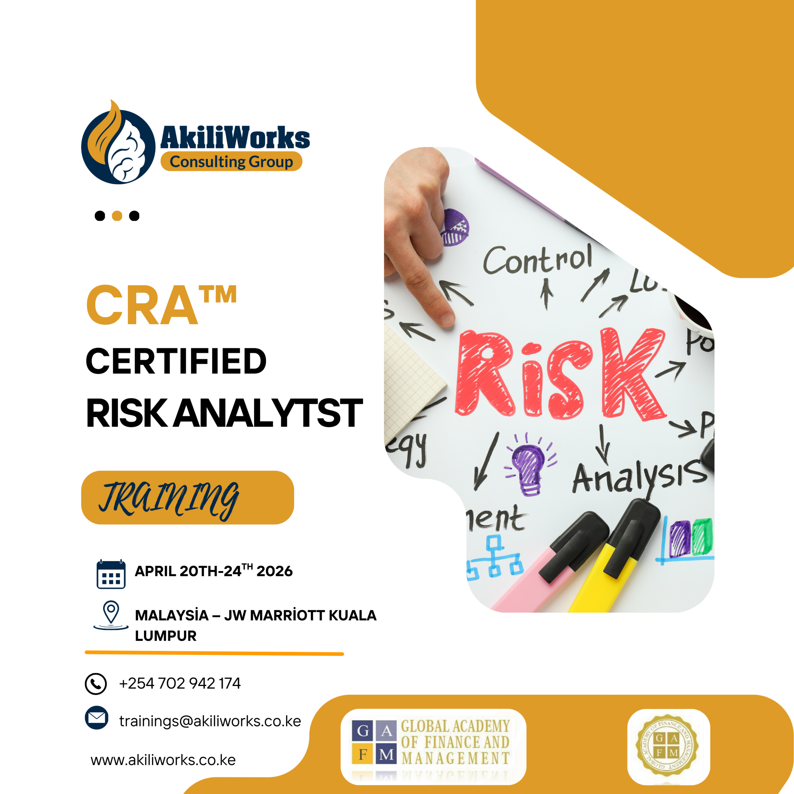 CRA™ – Certified Risk Analyst