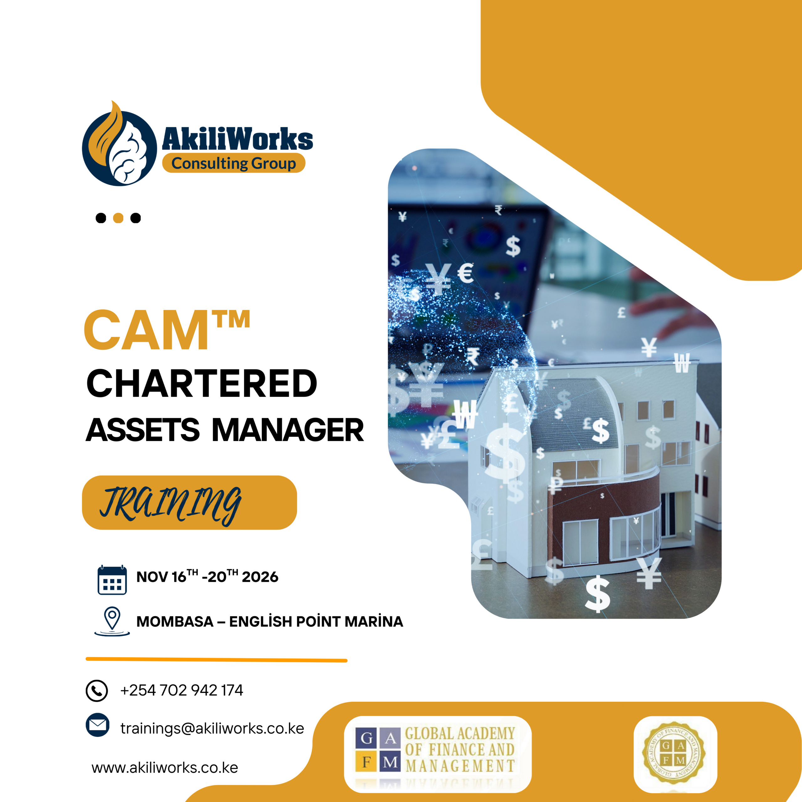 CAM™ – Chartered Asset Manager