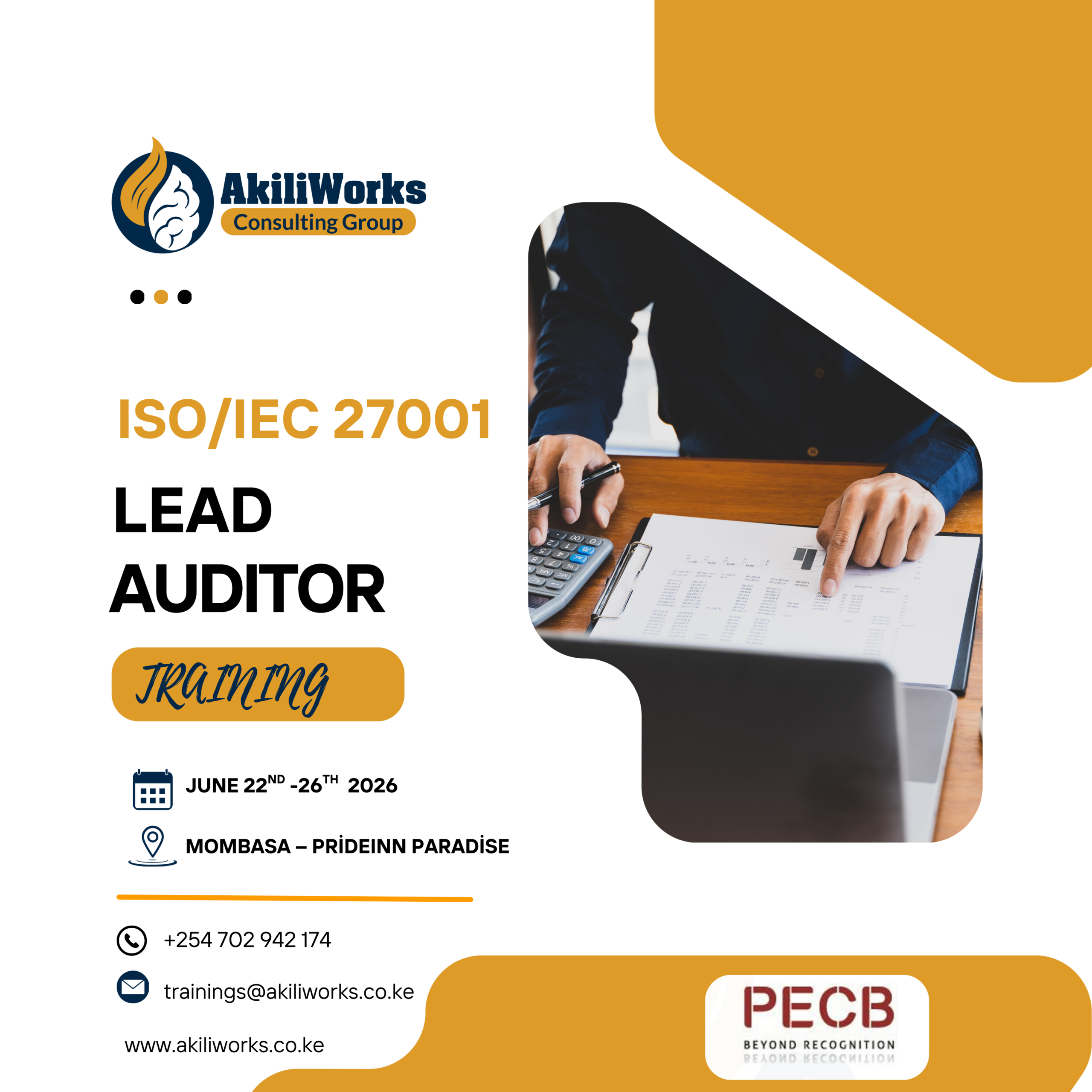 ISO/IEC 27001 Lead Auditor